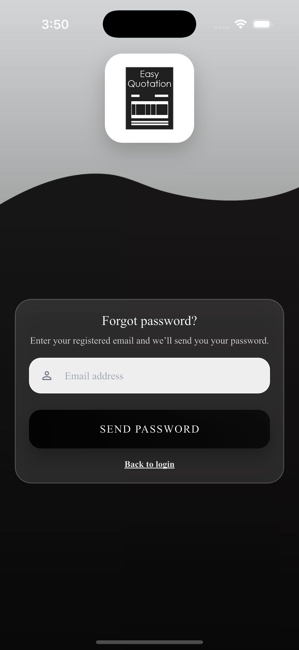 Forgot Password